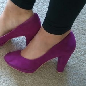 H&M violet heel